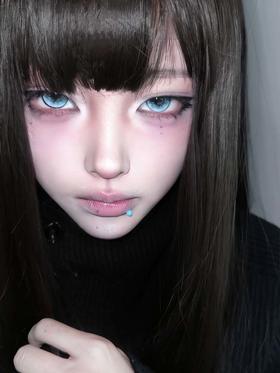 illusionDuck 半年抛 听说雪 直径14.5mm着色13.8mm