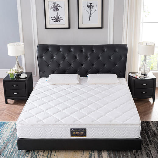 慕思（de RUCCI）床垫【睡眠精灵】乳胶床垫席梦思床垫慕斯床垫1.8*2米弹簧床垫 睡眠精灵三区升级款【全网爆款】MCW1-013 商品图3