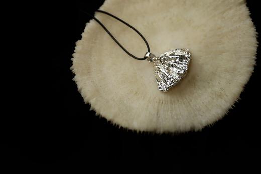 CHEZ BOQUE 覆盖系列原创手工925银肌理吊坠《礼服2号》 商品图1