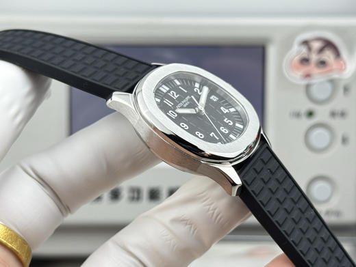 PPF factory工厂百达翡丽AQUANAUT系列机械女手雷，35.6mm毫米的表径，进口全钢（金色为电镀18k加厚的真金）采用原装进口9015机芯开发和改装的324定制版满血版一体机芯❕❕❕ 商品图4