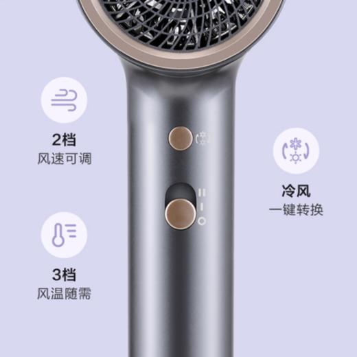 海尔负离子磁吸风嘴高速吹风机多挡位风速 HFVC2-XYY 商品图2