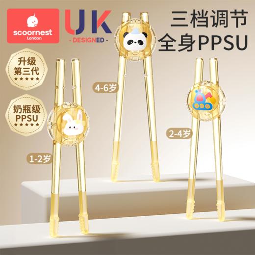 科巢儿童筷子训练筷3-6岁宝宝练习筷2岁婴儿辅食工具学习餐具专用 商品图0