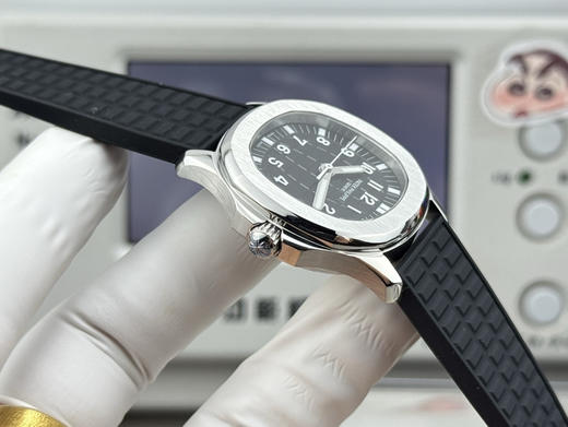 PPF factory工厂百达翡丽AQUANAUT系列机械女手雷，35.6mm毫米的表径，进口全钢（金色为电镀18k加厚的真金）采用原装进口9015机芯开发和改装的324定制版满血版一体机芯❕❕❕ 商品图3