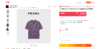复古条纹tee，长袖+短袖哇。Oversize胸口横标平纹针织t恤E011788 商品缩略图5