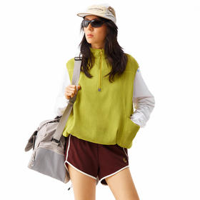 CryingCenter 网球线迹空气马甲网眼套头背心 哭喊中心