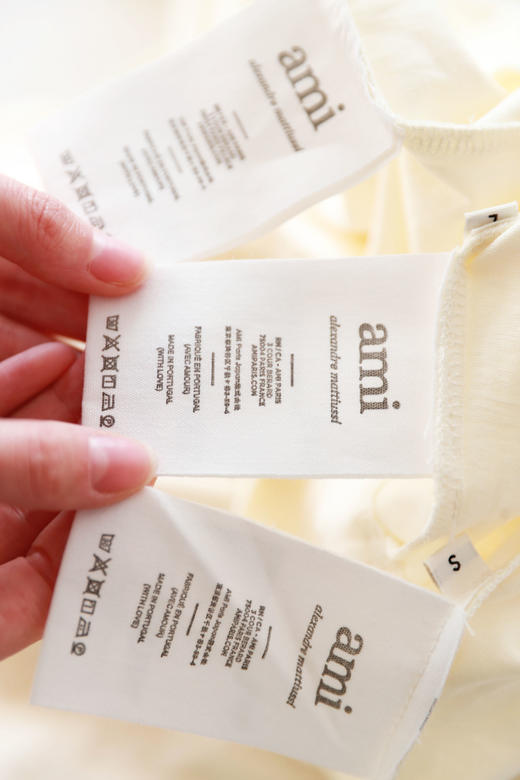 背后大印花tee，面料是全棉。胸口小标设计情侣款圆领t恤E011760 商品图3