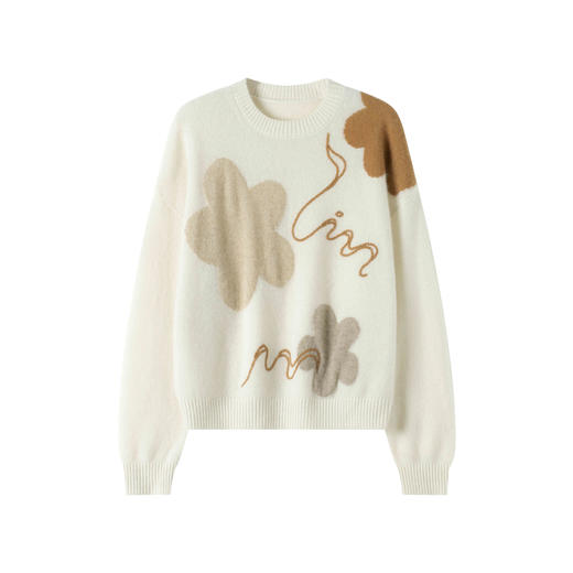 KINGDEER/KD秋冬百搭羊绒纱L805738温婉奶油款鹿王 商品图11