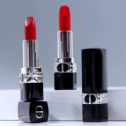 【春日限定 限时特惠】送蓝色化妆包！Dior迪奥香水口红小样四件套 真我+甜心小姐+迪奥蓝金口红小样999丝绒+720丝绒 商品图5