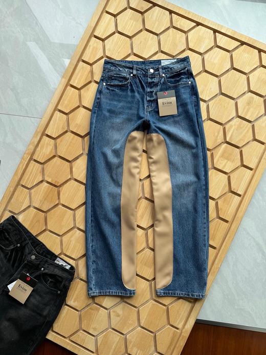 福神EVISU24秋季新品CapsuleZero复古胶囊系列海鸥宽松怀旧纯棉牛仔裤 商品图1