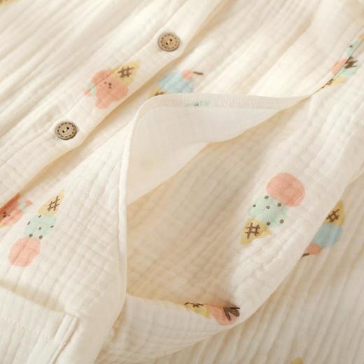 纯棉四层纱布孕妇睡衣春秋冬季加厚月子服全棉孕期产后哺乳家居服 商品图2