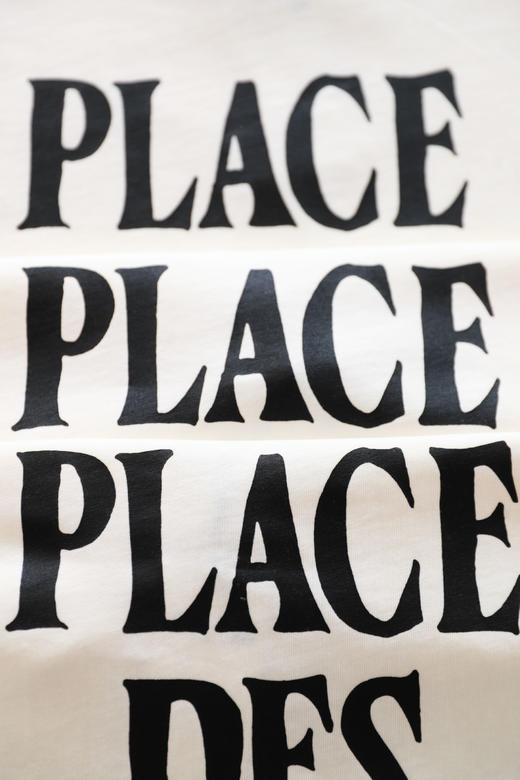 背后大印花tee，面料是全棉。胸口小标设计情侣款圆领t恤E011760 商品图13