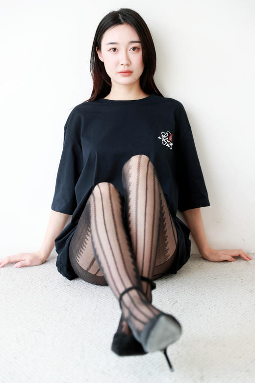 奇幻刺绣tee，联名卡通画风。复古宽松圆领情侣款短袖t恤E011768 商品图0