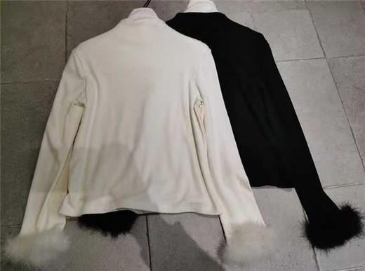【门店同款】ENJOY冬季国风毛毛袖口打底 169451851 商品图0