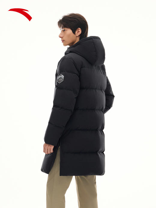 安踏六度芯羽绒 | 中长款防泼水羽绒服男子冬季保暖外套152617906 商品图1