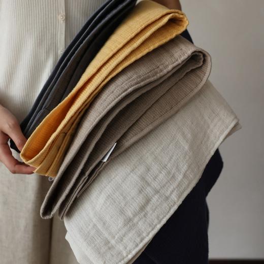 【越洗越柔】棉小铛纯棉皱皱纱毛巾+浴巾；婴儿面巾级纱布材质，新疆长绒棉超强吸水力；湿水更软、透气易干、拒绝细菌螨虫和异味！ 商品图1