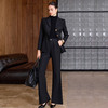 IWY/商务风黑色西装套装女春秋总裁面试正装职业装商务工作服CP2700 商品缩略图2