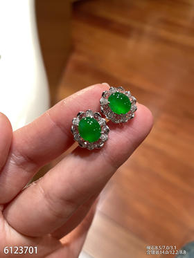 6123701，蛋面耳钉。具体价格微信咨询