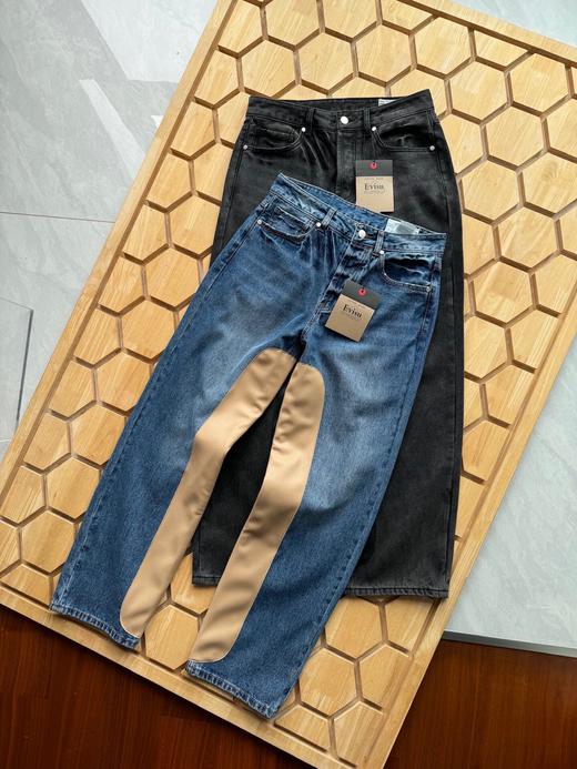 福神EVISU24秋季新品CapsuleZero复古胶囊系列海鸥宽松怀旧纯棉牛仔裤 商品图3