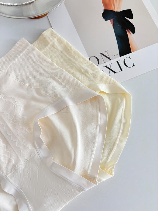 女士高腰收腹提臀性感蕾丝无缝舒适内裤032 商品图4