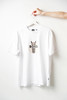 烫金字母tee，印花设计t恤。徽标字母图案圆领正肩半袖儿E011766 商品缩略图4
