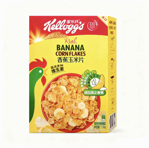 家乐氏香蕉玉米片150g 商品图0