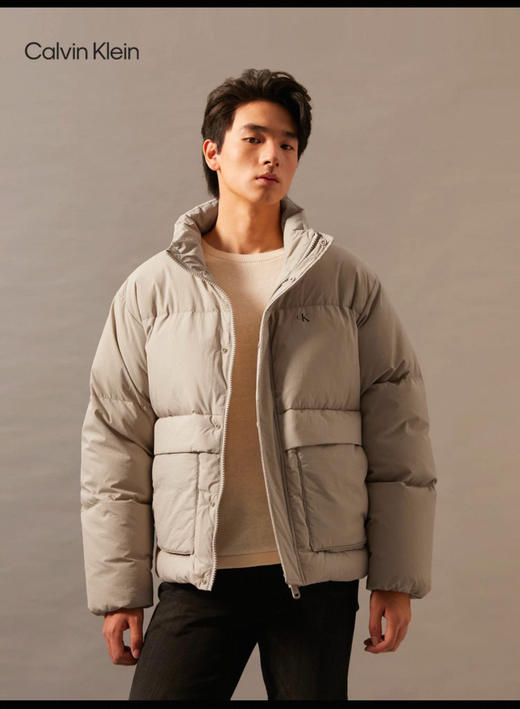 西k男士厚款保暖防风立领休闲羽绒服 YR203 商品图0