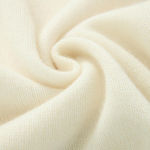 【咕咕同款】KINGDEER/KD秋冬新款女式翻领长袖羊绒衫 约390g L805690经典基本款/气质款/100%山羊绒鹿王 商品图14