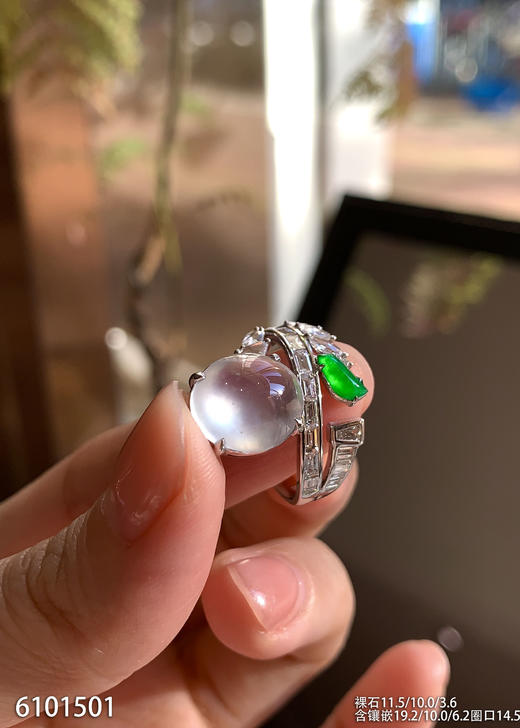 6101501，蛋面戒指。具体价格微信咨询 商品图3