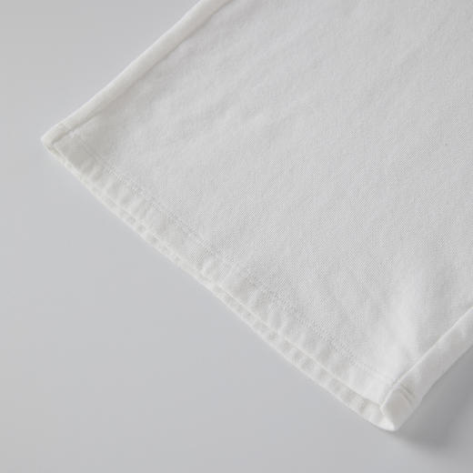 ROMI STUDIO“秋意暖白“舒适肤感棉松紧腰直筒休闲长裤RWBWX41664 商品图4