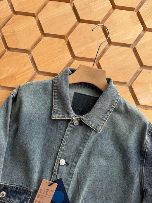 【商场同款】Levi's李维斯匠心丹宁日本制24新款男士牛仔长袖外套 商品图4