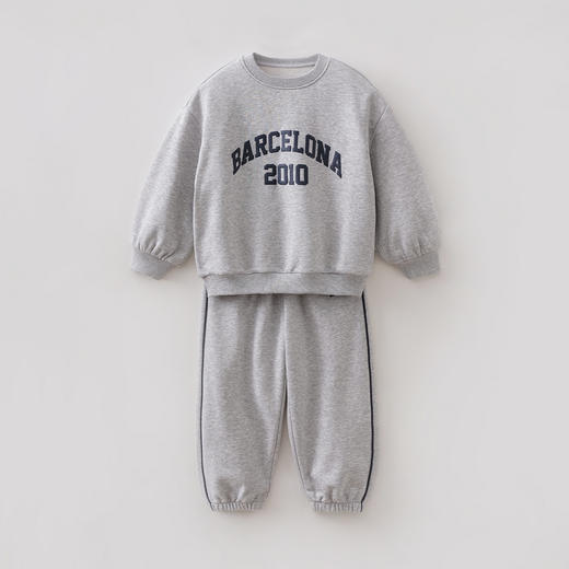 马克珍妮美式休闲男童运动卫衣套装2026年春装新款560065 商品图4