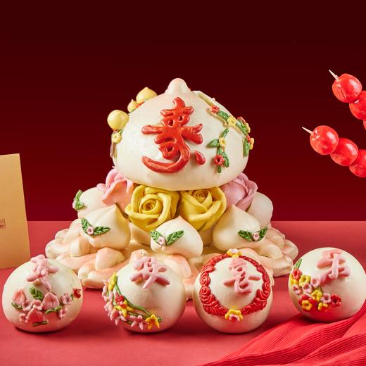 【非遗美食丨陕西非遗花馍系列】甄选优质小麦，精细研磨粉质细腻，手工匠心发酵制作，松软可口，款式精致多样，过年送礼就选它 商品图2