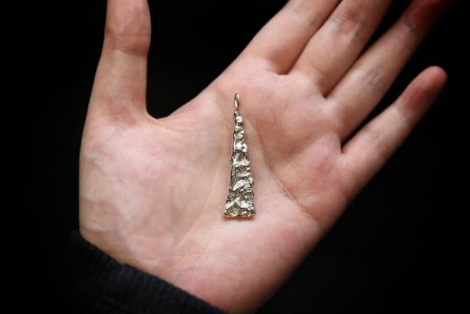 CHEZ BOQUE 覆盖系列原创手工925银肌吊坠《摩登时代》 商品图2