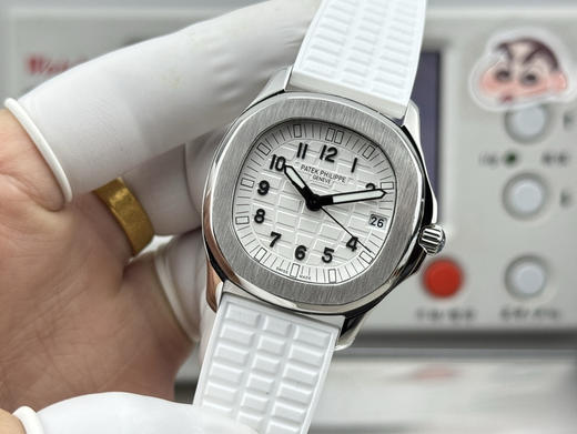 PPF factory工厂百达翡丽AQUANAUT系列机械女手雷，35.6mm毫米的表径，进口全钢（金色为电镀18k加厚的真金）采用原装进口9015机芯开发和改装的324定制版满血版一体机芯❕❕❕ 商品图2