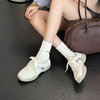 经典鲨2026年春专柜新款潮流拼色平底舒适跑步休闲德训鞋女KW326-617061 商品缩略图1