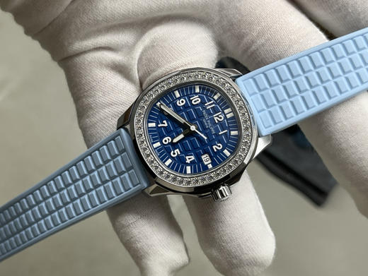 PPF factory工厂百达翡丽AQUANAUT系列机械女手雷，35.6mm毫米的表径，进口全钢（金色为电镀18k加厚的真金）采用原装进口9015机芯开发和改装的324定制版满血版一体机芯❕❕❕ 商品图2