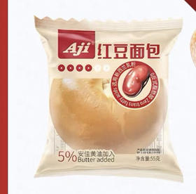 Aji红豆流沙面包350g