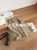 拉夏贝尔/La Chapelle高克重高质感~简约时尚百搭遮胯显瘦直筒休闲裤 商品缩略图3