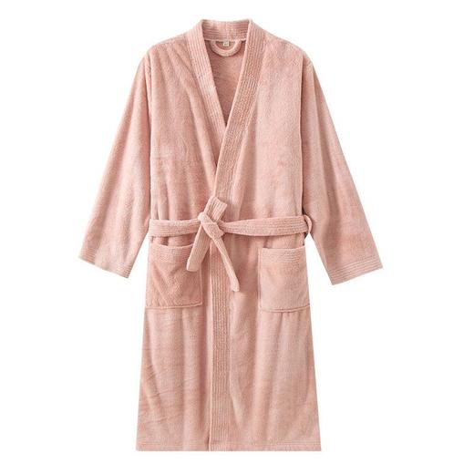 浴袍吸水速干柔软男女情侣四季加厚长款酒店成人浴巾睡袍 商品图4