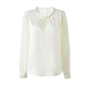 「高货wl」全新升级【铂金会员266/天猫359/差价93】(02331)洛诗琳法式钉珠衬衫2026春季新款轻奢气质通勤雪纺上衣女 商品缩略图4