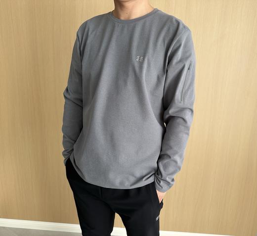 可隆户外休闲衣防晒男士热压贴合圆领长袖T恤 ye 339449 商品图11