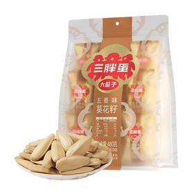 【仅剩10份】三胖蛋五香味葵花籽袋装480g-（效期至26年7月23日）