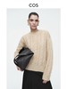 cos冬季女士复古麻花羊毛马海毛套头毛衣 ye 340104 商品缩略图1