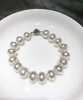 【私席真珠 .新年盛宴】Paspaley圈纹珠 
澳白螺纹珍珠手链 天然形状 有酒窝 珠光超亮 颗颗独一无二 约19cm S925银扣子 慵懒随性～ 商品缩略图1