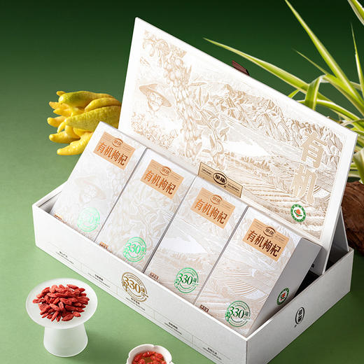 早康®有机上品枸杞礼盒360克 商品图4