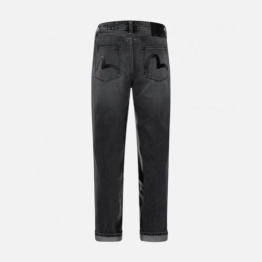 福神EVISU24秋季新品CapsuleZero复古胶囊系列海鸥宽松怀旧纯棉牛仔裤 商品图4