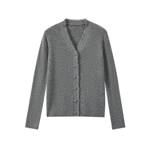 King Deer/鹿王秋冬新款女式v领慵懒休闲羊绒衫L805567【HZ】 商品图5