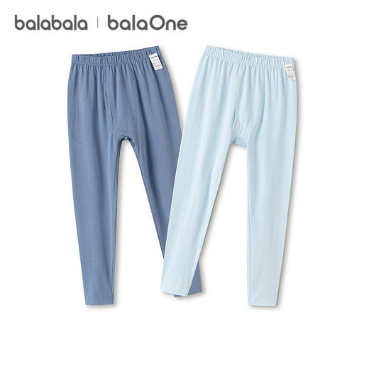 【balaOne】巴拉巴拉儿童保暖裤男童2026新款春睡裤打底裤两件装 商品图4