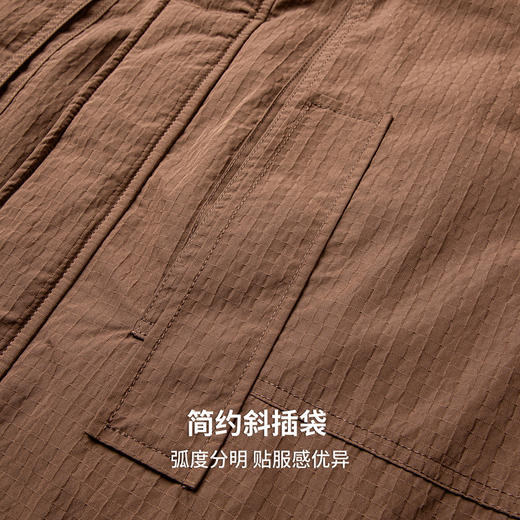 【鸭绒】圣得西冬季青年男款羽绒服立领休闲风保暖锁温中长款外套 商品图6