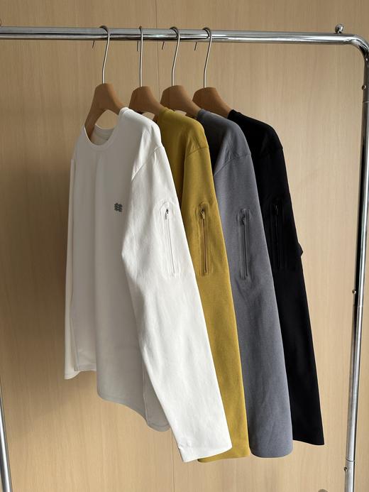 可隆户外休闲衣防晒男士热压贴合圆领长袖T恤 ye 339449 商品图1